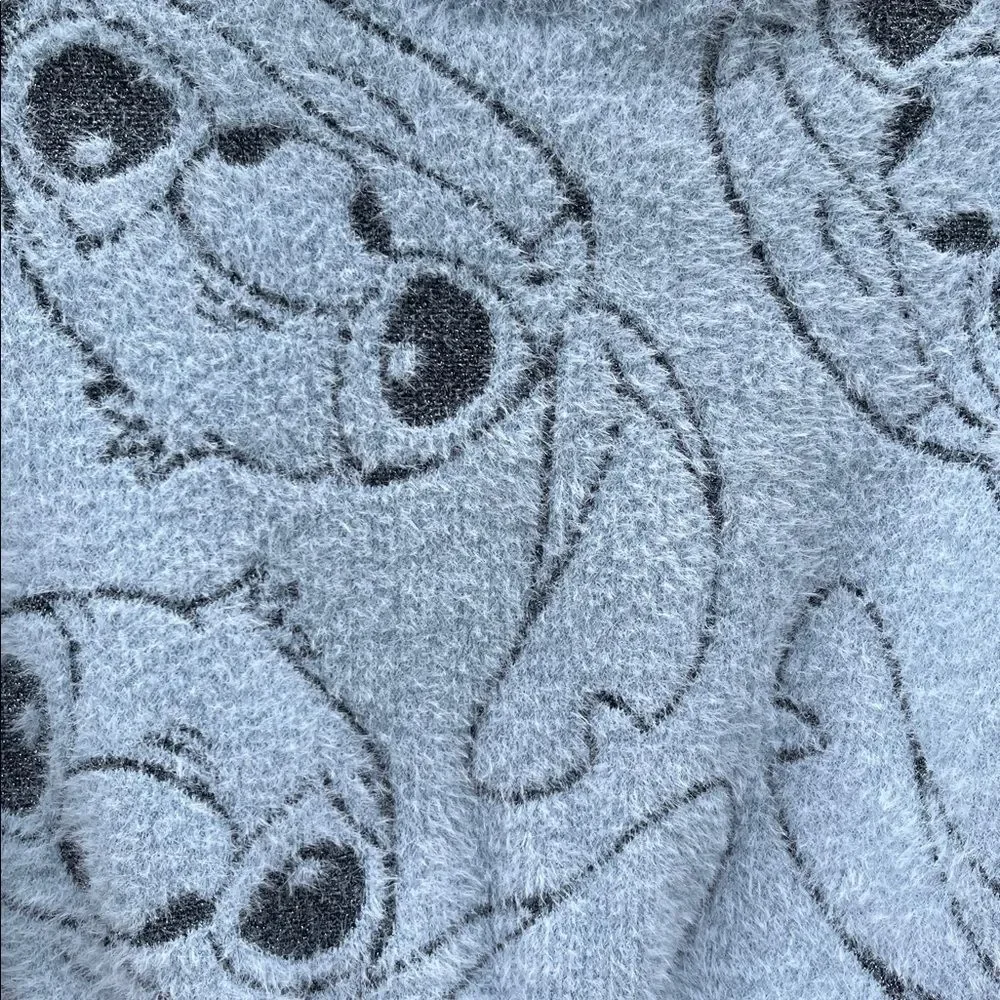 Strawberry shortcake & Stitch Graphic Eyelash Glitter Sweaters 2-Pack Size XS
